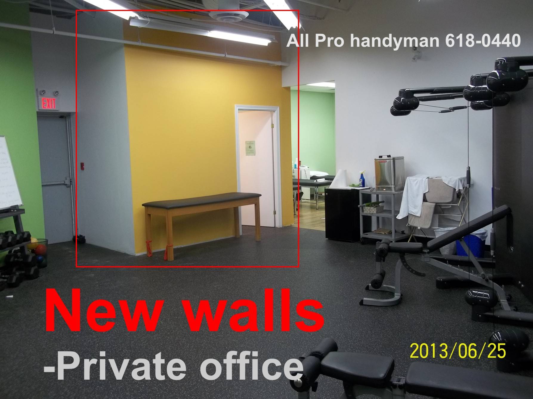Build New walled office