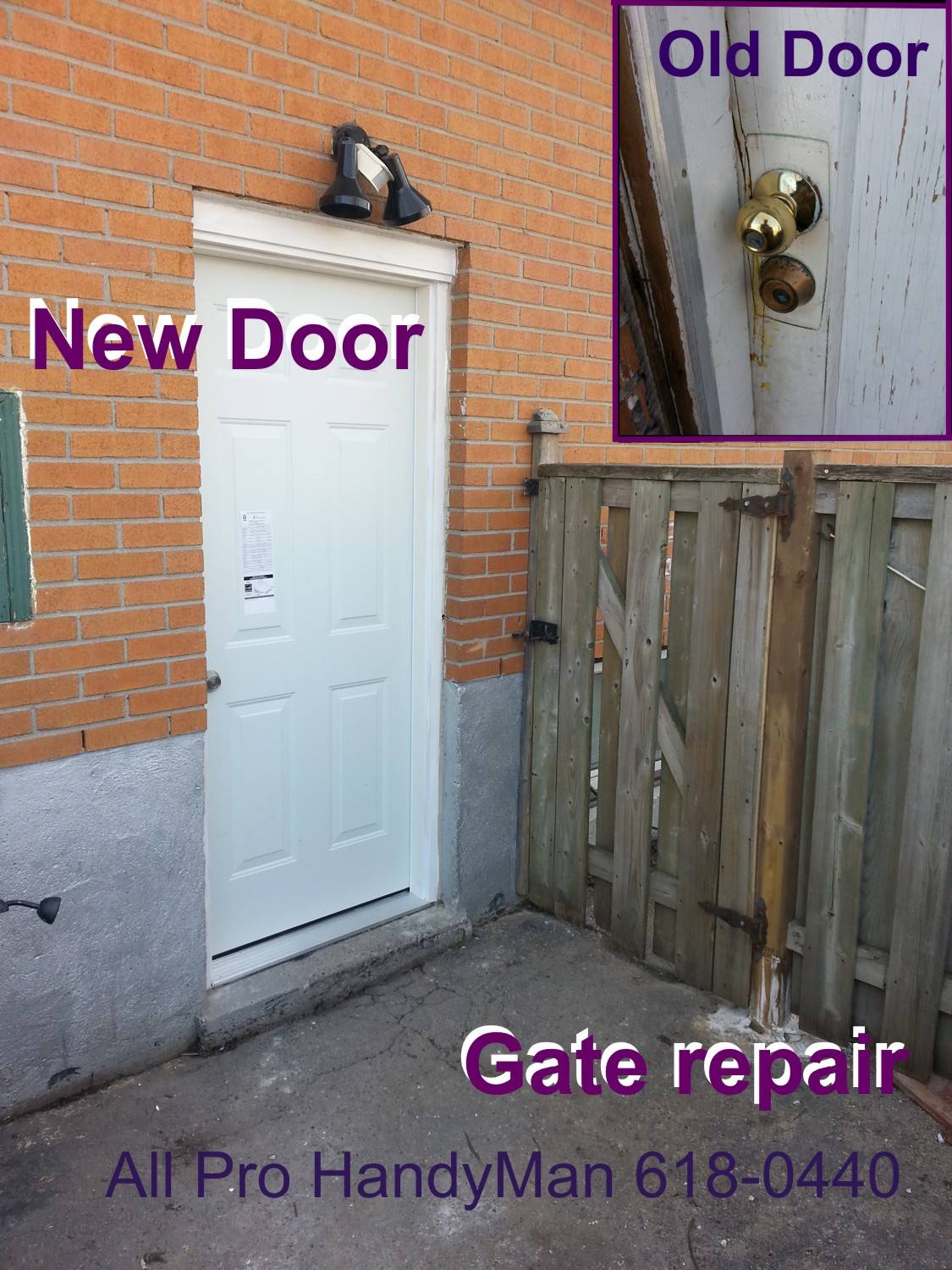 New Door & Gate repair