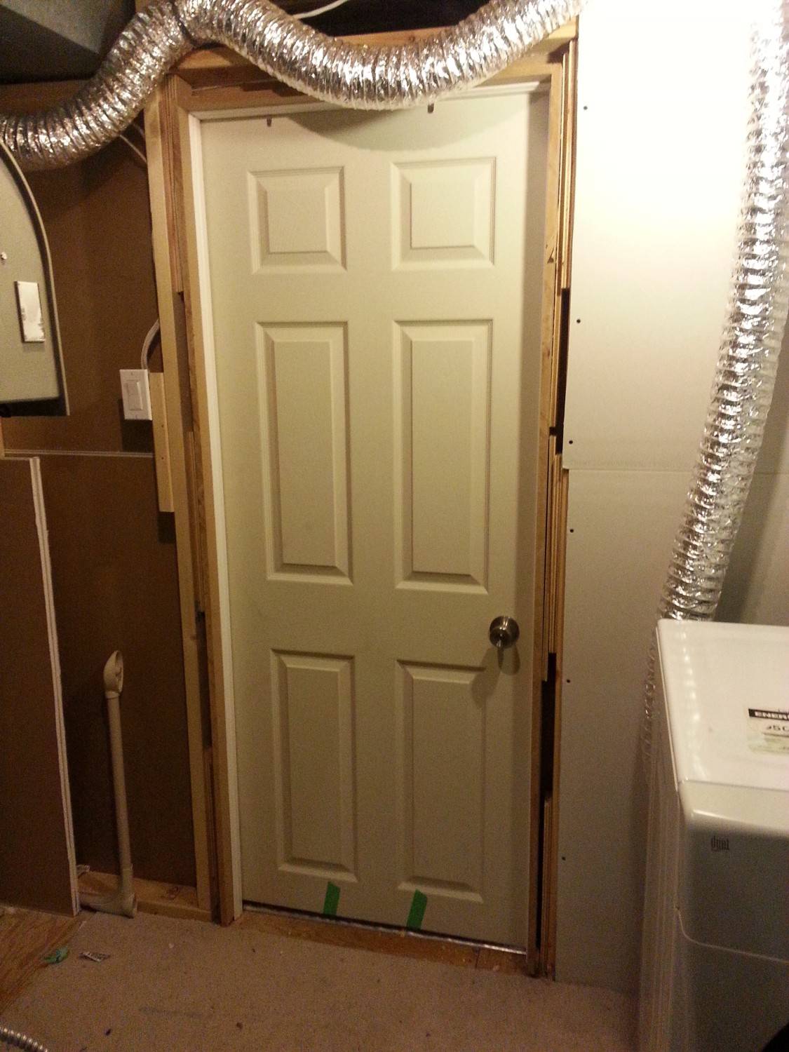 Door replaced