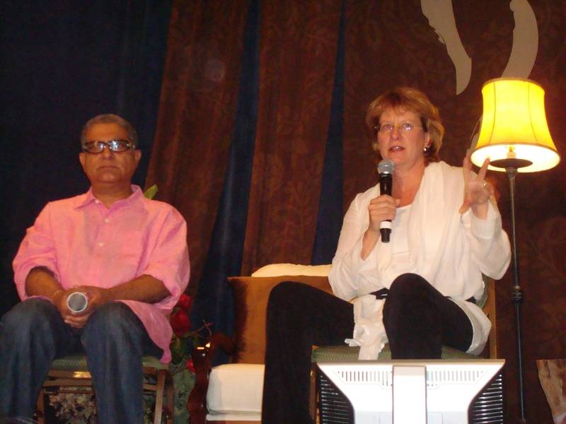 Deepak Chopra and Dr. Marilyn Schlitz