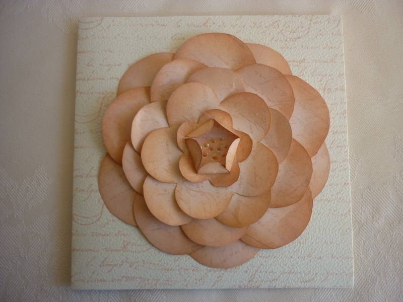 Funky Flower Cards and 'Rambling Rose' Layering Template 1