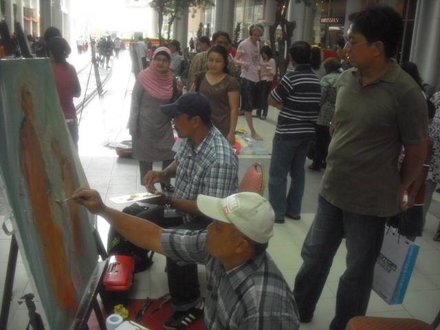 painting and sculpture exhibition bakrie tower 2011