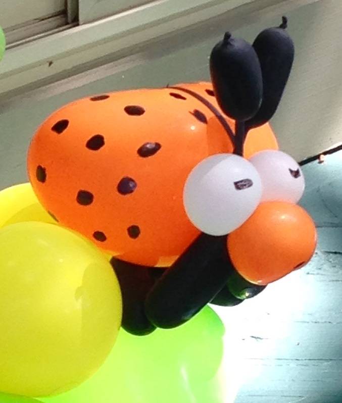 Ladybug Balloon Sculpture
