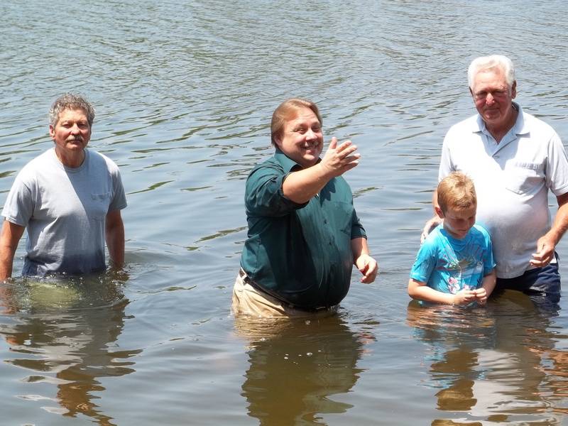 Baptism at Blackwater River