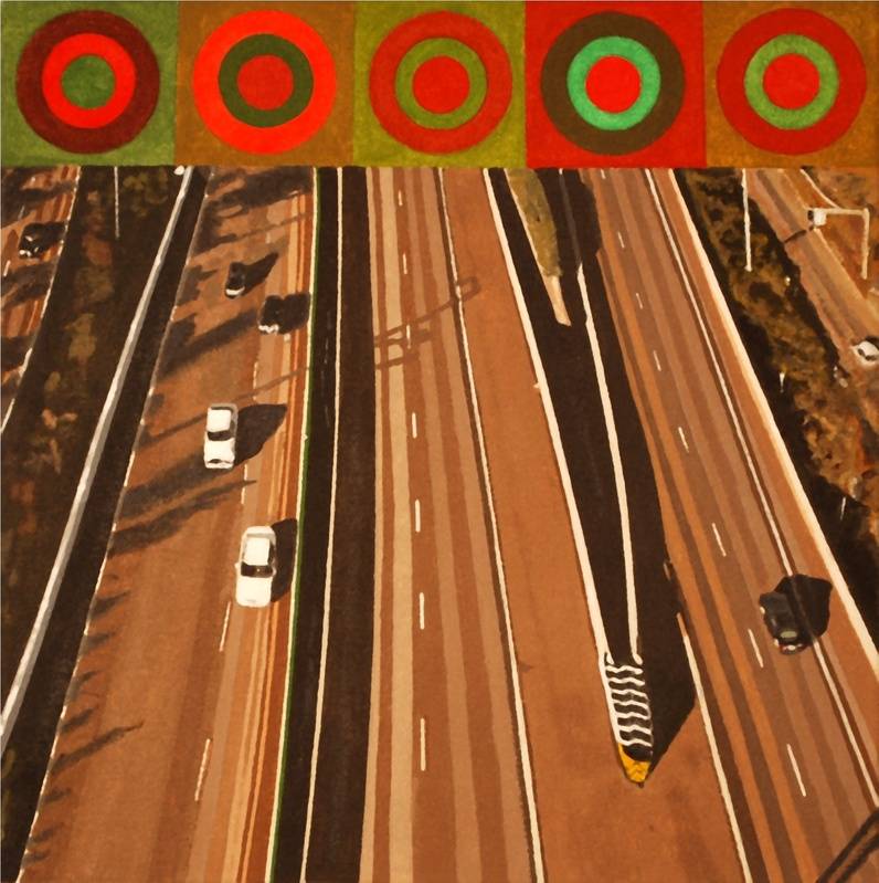 "Highway With Five Targets"