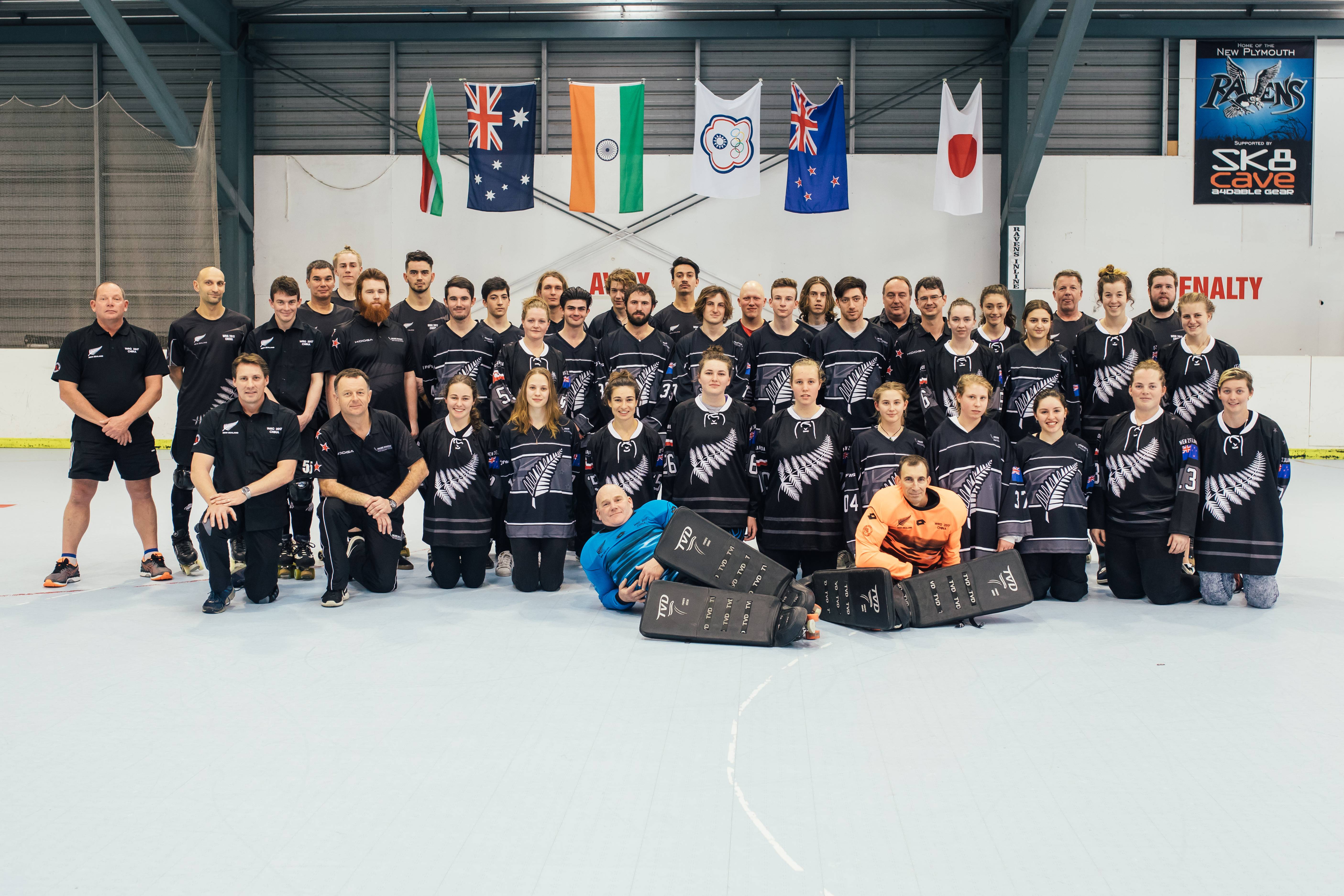 NZ teams Traveling Inline & Roller Hockey