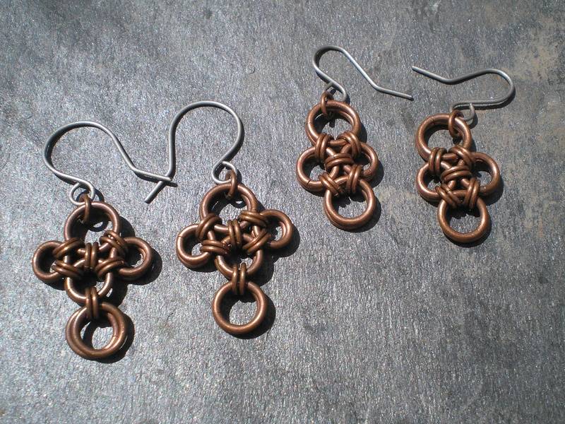 Simple Copper earrings