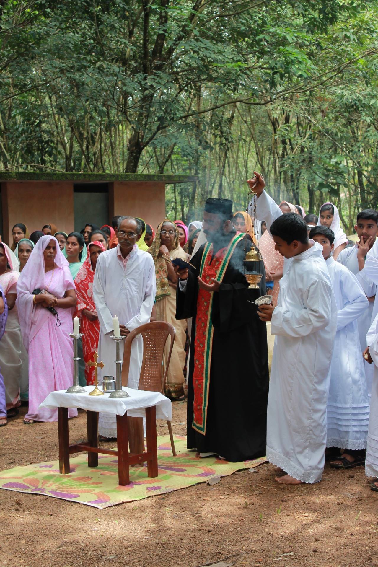 Prayer at Vishudha Kulam