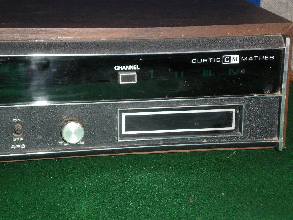 Curtis Mathes Solid State AM FM 8 Track Stereo Receiver 63-1