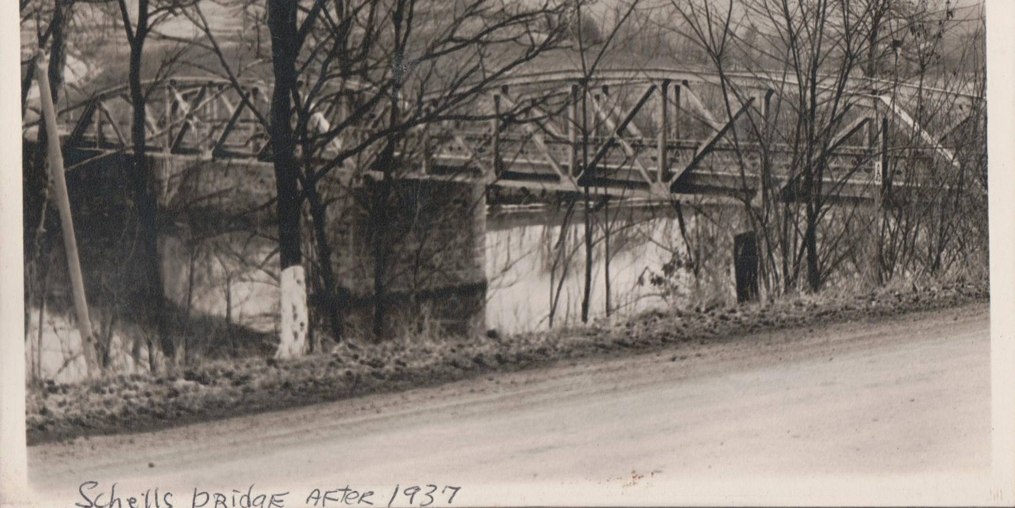 Schell's Bridge after 1937