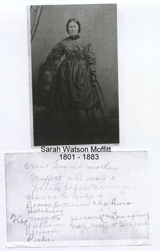 Sarah (Watson) Moffitt