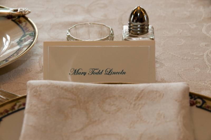 Mary Todd Lincoln placecard