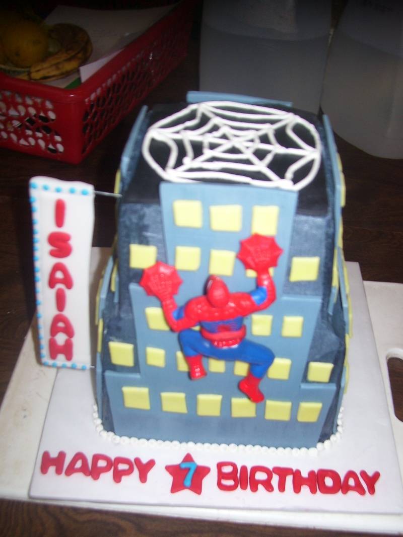 Spider Man Cake