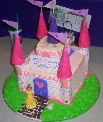 princess Castle Cake