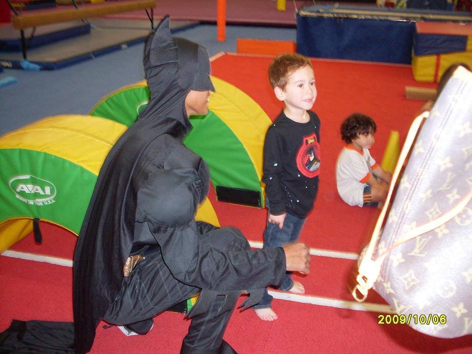 Batman and children