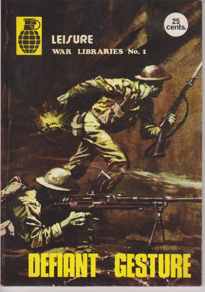 Leisure World Libraries War Comic # 1