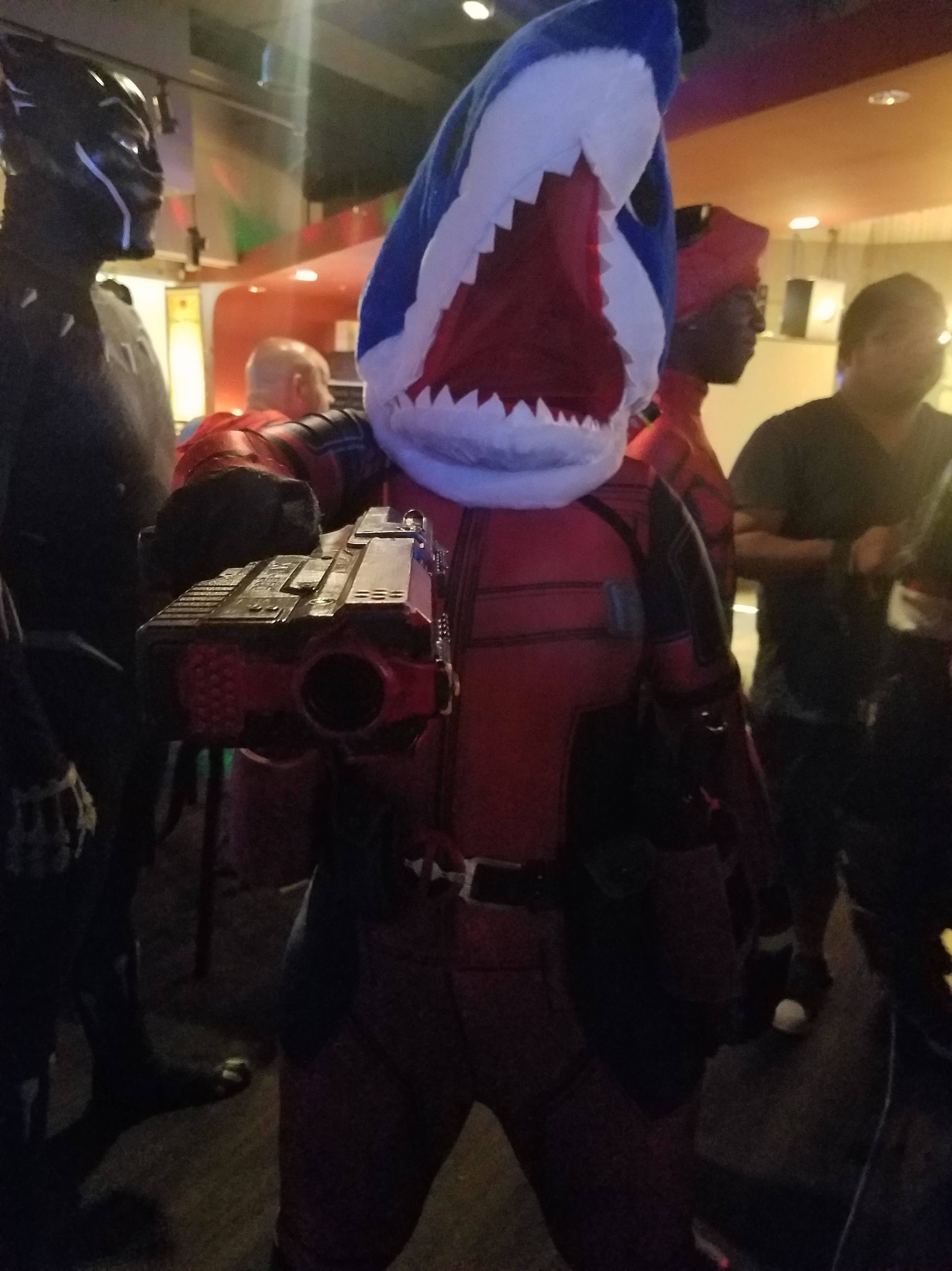 Sharky Deadpool (same cosplayer)