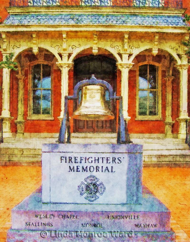 Firefighters Memorial, Monroe NC