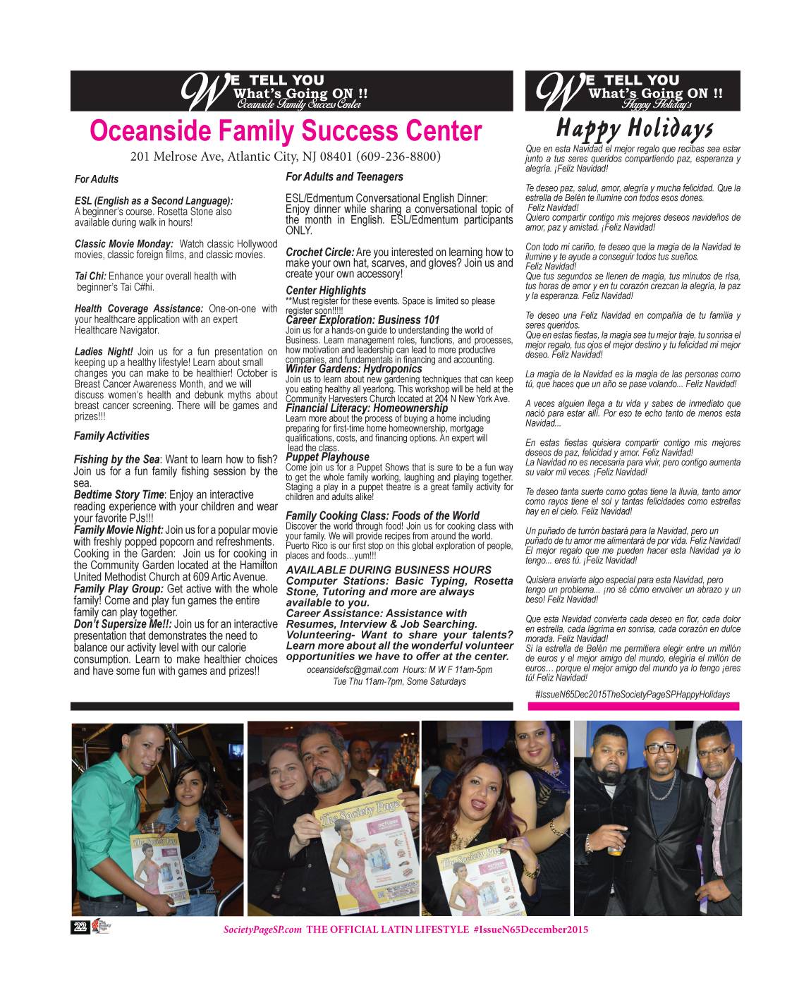 Oceanside Family Success Center / Happy Holidays