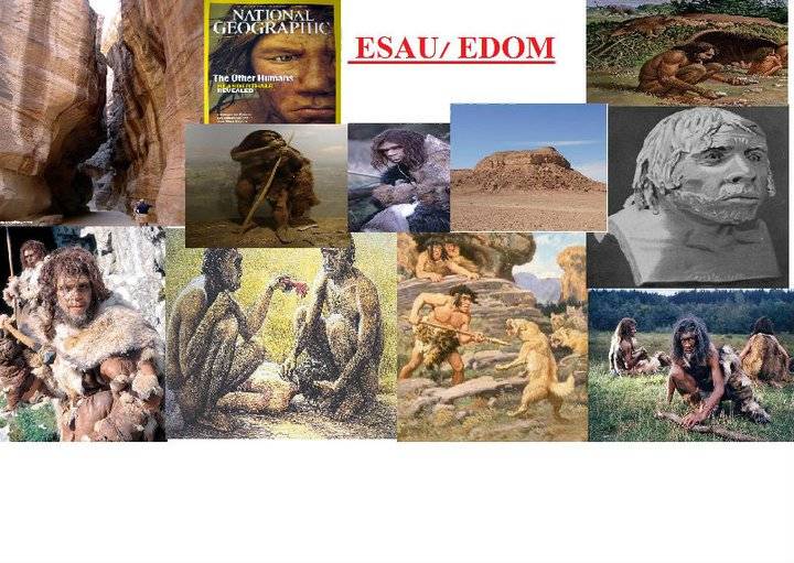 ISRAEL'S TWIN WICKED BROTHER ESAU/RED/WHITEMAN