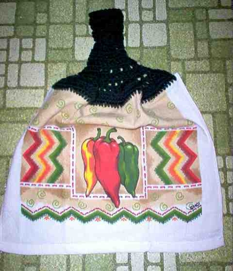 Chili Peppers Kitchen Towel