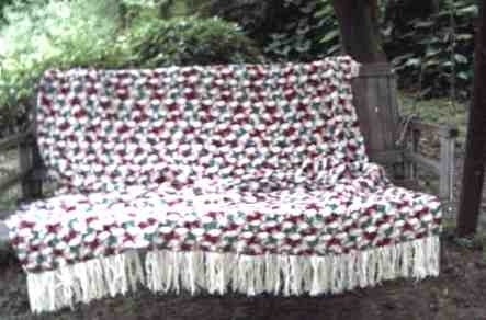 Country Rose Garden Afghan - View 4