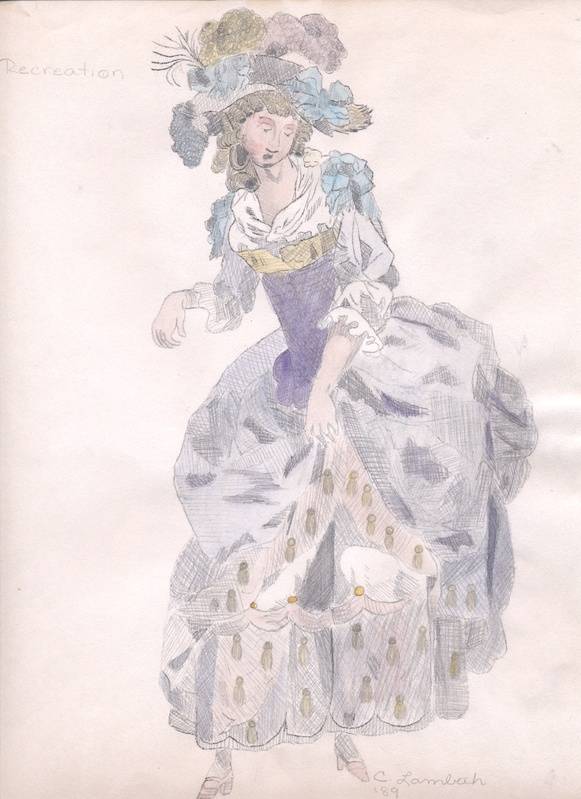 18th century lady