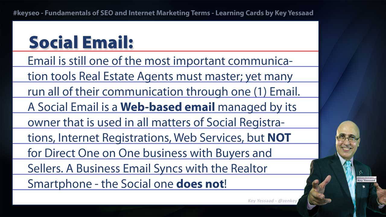 Social Email - Internet Marketing and SEO Glossary