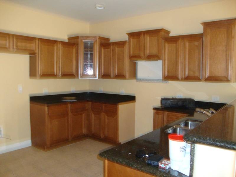 Install new cabinets