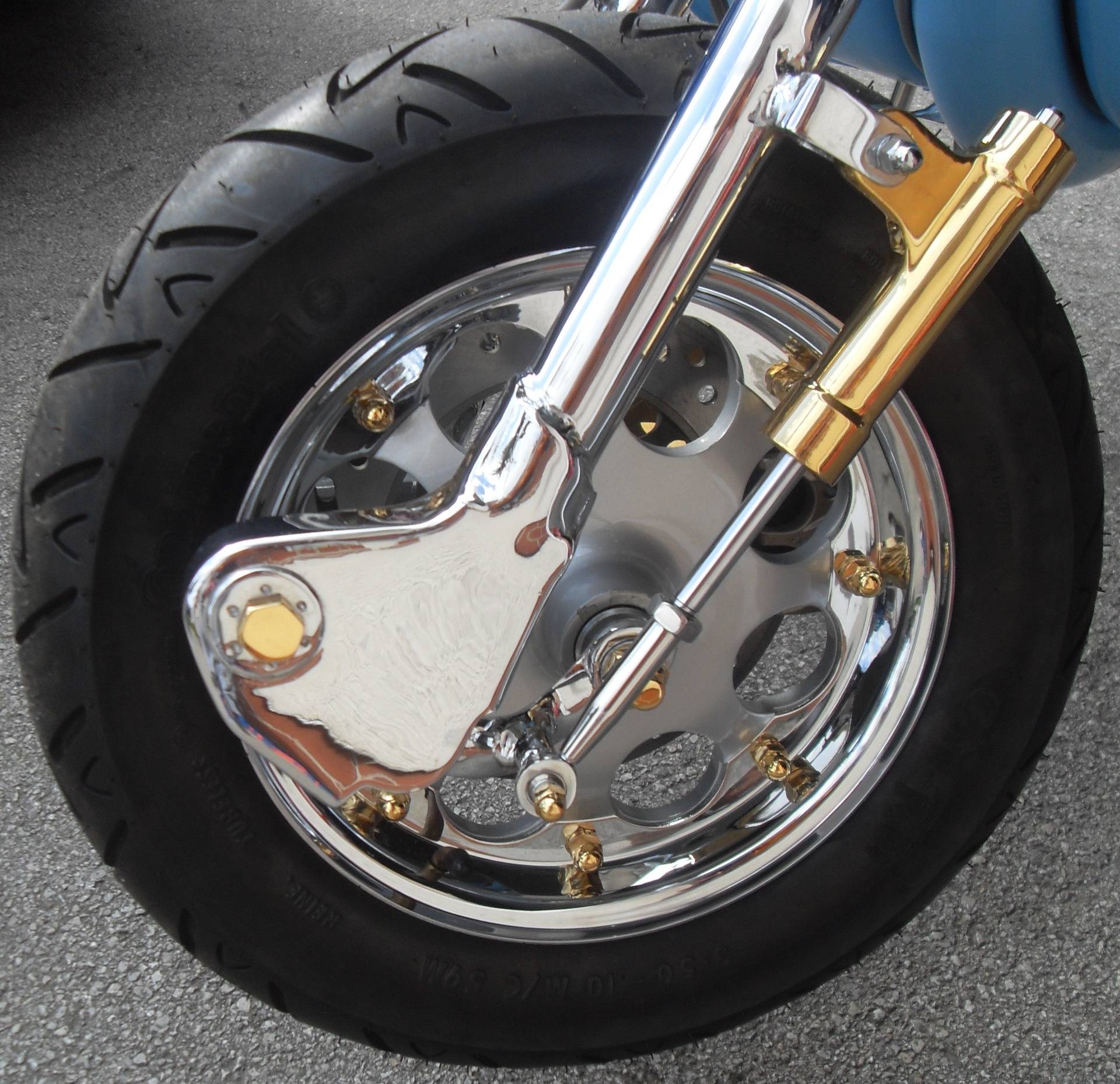 Gold plated dampers