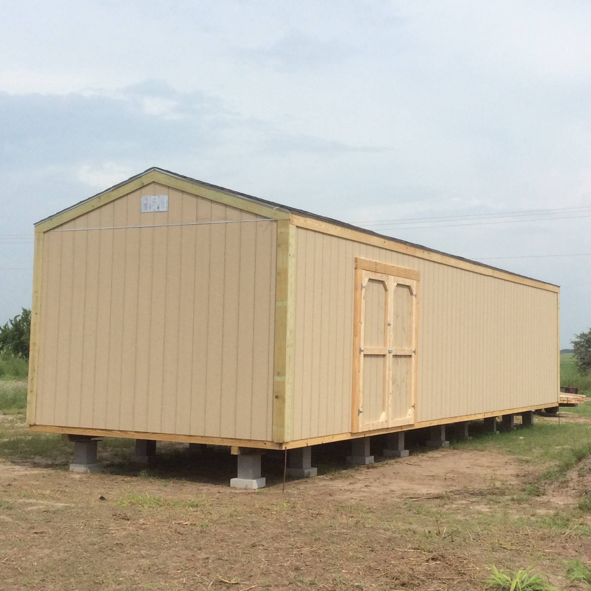 12'x40'x10' A-frame with double doors