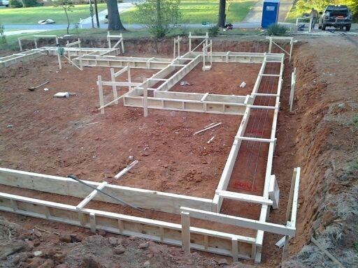 Preparing lot for foundation